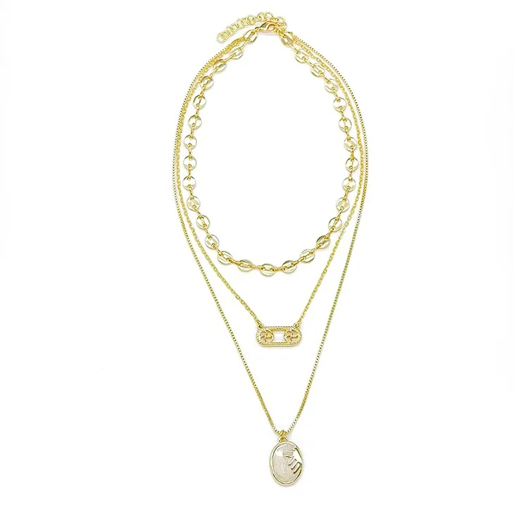 Zelta zodiaka kārtaina kaklarota