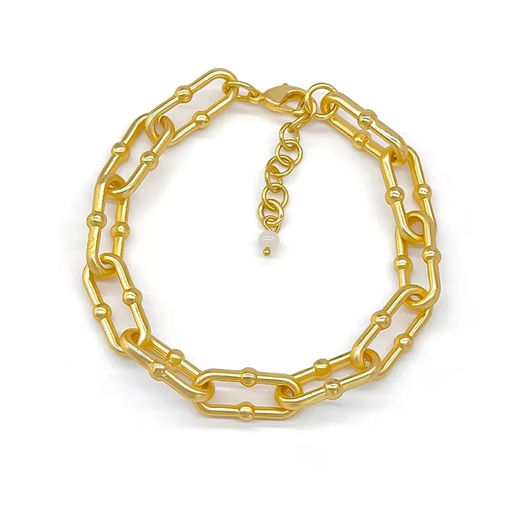 Zelta saspraudes rokassprādze